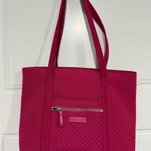 Vera Bradley Fuchsia Quilted Tote